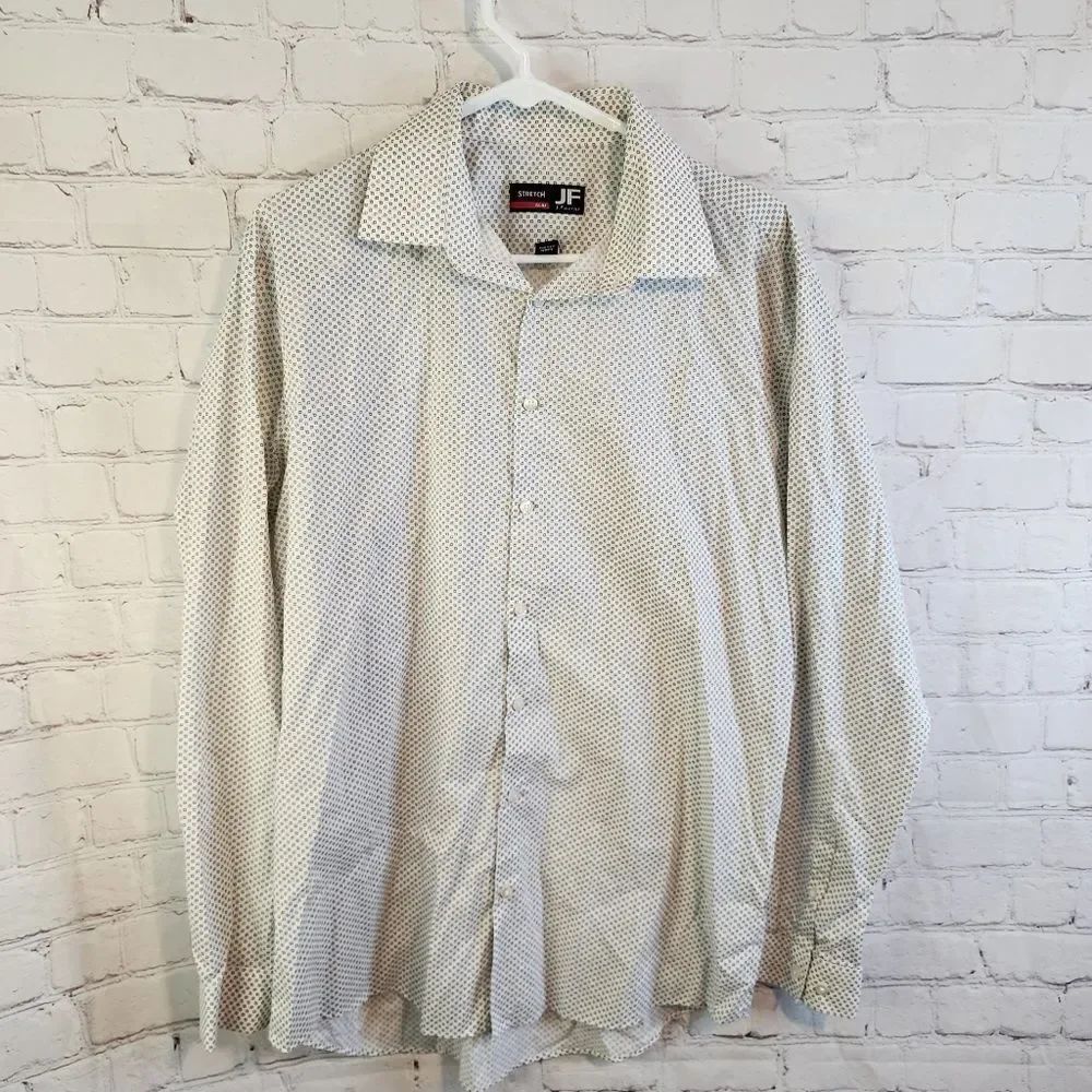 Men's JF J. Ferrar longsleeve button down shirt, size Large